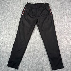 Wowie Pants Mens Black Medium Rambler Jogger Casual Stretch Tapered Yoga